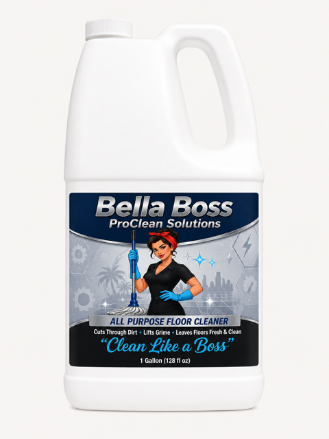 Bella Boss ProClean All-Purpose Floor Cleaner, Peach Scent, 1 Gallon