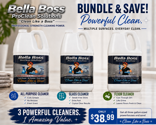 The Boss Bundle: Three Cleaners. One Powerful Value.